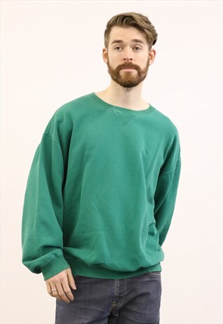 VINTAGE 1990S GREEN SWEATER
