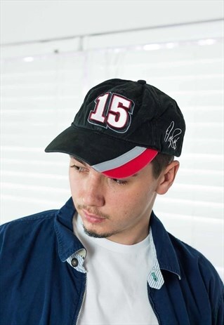 VINTAGE NASCAR CAP HAT LOGO 90S X 2.9
