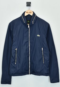 Vintage Lacoste Jacket Blue Small