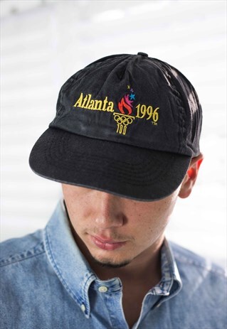 VINTAGE 1996 OLYMPICS CAP LOGO 90S X 2.5