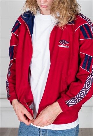 VINTAGE UMBRO SUEDE RETRO UNISEX JACKET