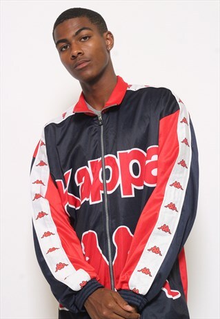VINTAGE RARE KAPPA BIG LOGO TRACK JACKET