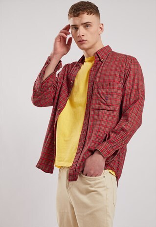 VINTAGE NAUTICA FLANNEL SHIRT