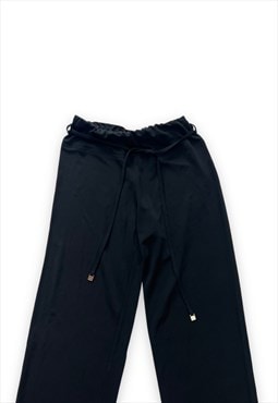 Vintage Y2K Emilio Pucci trousers mid low waisted black