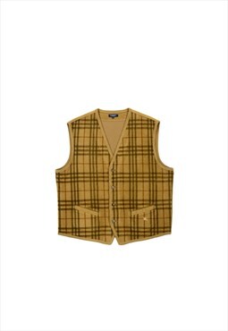Rare Burberry nova checked gilet