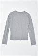 VINTAGE 90'S MOSCHINO TOP LONG SLEEVE GREY