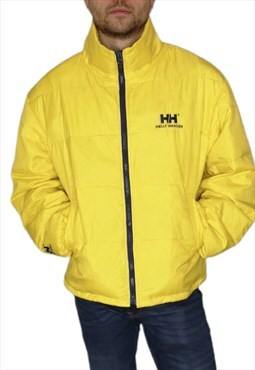 Helly Hansen Puffer Jacket With Foldaway Hood size medium 