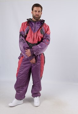 Vintage ERBACHER Full Ski Suit Snow Sports UK XL 46" (EDD)