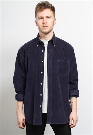 VINTAGE TOMMY HILFIGER CORDUROY CORD SHIRT