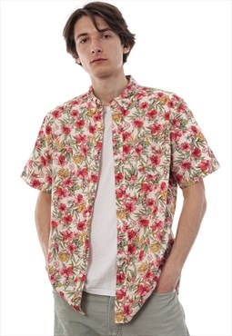 Vintage DENIM&SUPPLY RALPH LAUREN Shirt Short Sleeve Floral