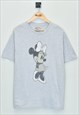 Vintage Minnie Mouse T-Shirt Grey Medium