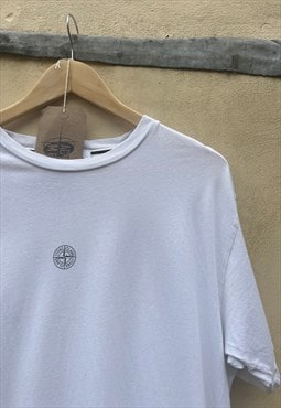 Size large Stone Island tshirt with several flaws
