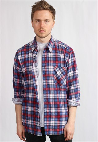 VINTAGE SKATER FLANNEL SHIRT