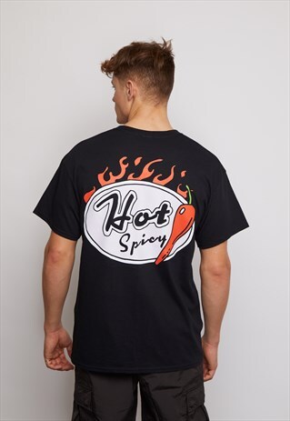 HOT SPICY BLACK TEE