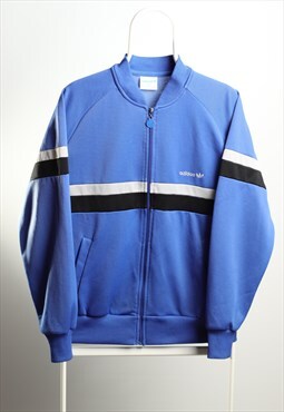 Vintage Adidas Tracksuit Track Logo Jacket Blue