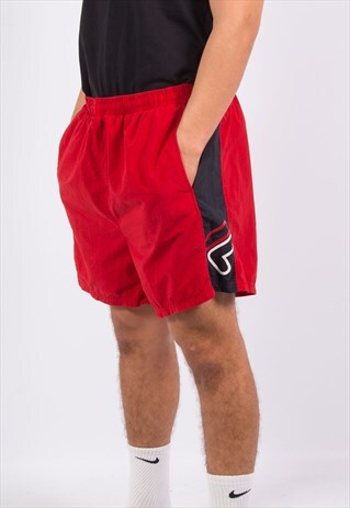 FILA SWIMMING BEACH SHORTS RED