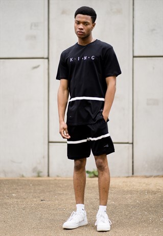 ALDGATE SUMMER TRACKSET - BLACK