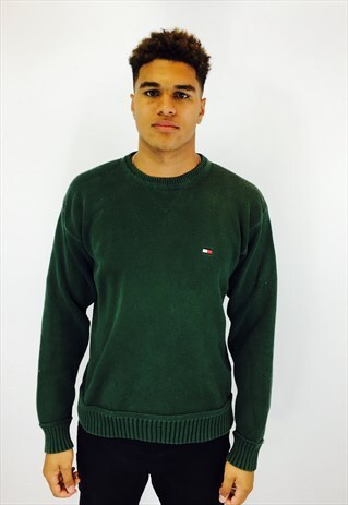 TOMMY HILFIGER 90S COTTON KNIT JUMPER