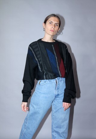 VINTAGE 80S WOOL JUMPER