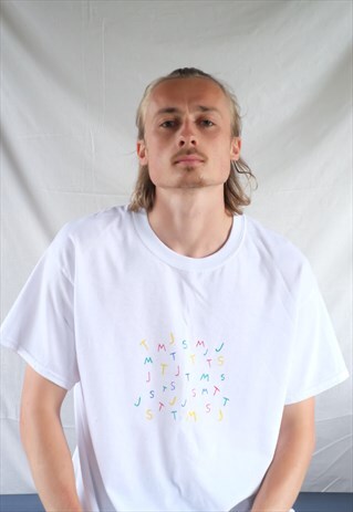 SCATTERED LETTERS TEE