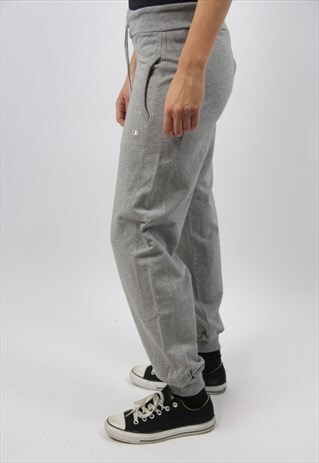 VINTAGE CHAMPION GREY TRACKSUIT BOTTOMS