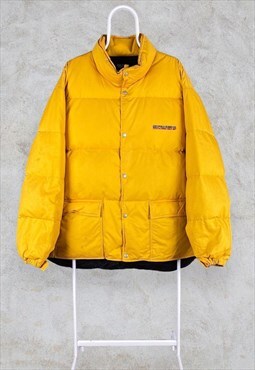 Yellow Ralph Lauren Puffer Jacket XL