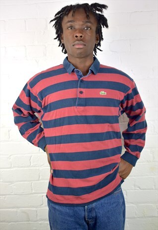 VINTAGE 90'S LACOSTE LONG SLEEVED POLO SHIRT
