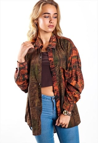 VINTAGE PATTERNED SHIRT S611