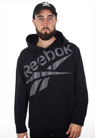 VINTAGE REEBOK GRAPHIC HOODIE SWEATSHIRT