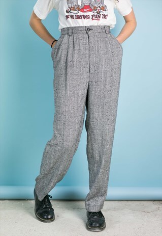 VINTAGE CHECK TROUSERS