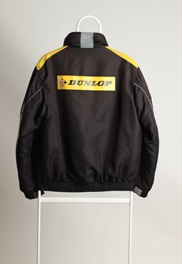 Vintage Dunlop Workwear Insulated Logo Jacket Black
