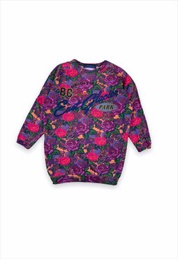 Best Company vintage 90s floral spell out sweatshirt 