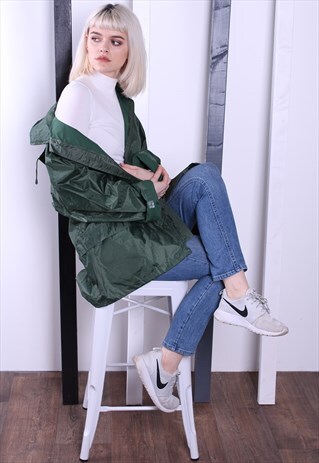 VINTAGE 90S SHELL JACKET/WINDBREAKER. UNISEX SPORTSWEAR.