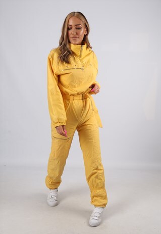 VINTAGE ALLSPORT FULL SKI SUIT SNOW UK 6 - 8 (CADI)