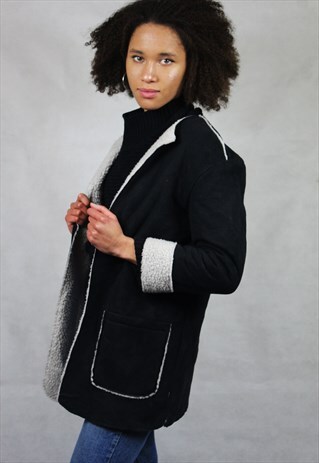 VINTAGE / SUEDE STYLE / COAT