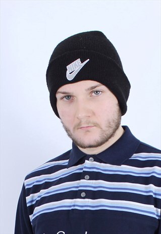 NIKE VINTAGE HAT MEN USA BLACK ONE SIZE