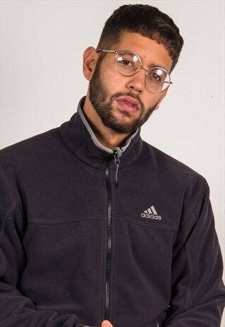ADIDAS FLEECE JACKET ZIP UP