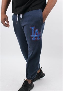 cooperstown majestic athletic navy joggers