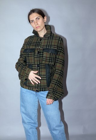 VINTAGE REWORKED CHECK JACKET
