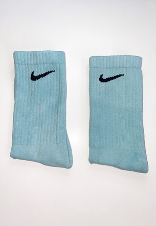 NIKE UNISEX FULL CREW TIE DYE SOCKS PASTEL EMERALD GREEN