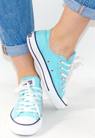 RETRO AQUA ALL STAR CONVERSE UK 4.5
