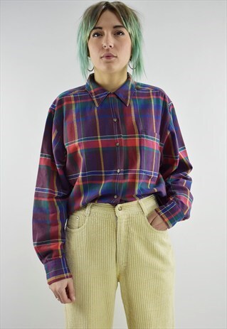 VINTAGE RALPH LAUREN CHECKED SHIRT