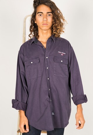 VINTAGE 80S POLO RALPH LAUREN SHIRT / R029