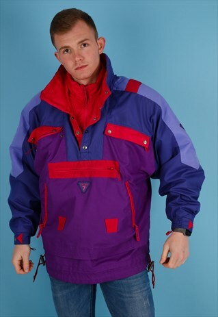 VINTAGE SHELL JACKET IN MULTI NJ668