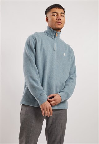 VINTAGE RALPH LAUREN 1/4 ZIP SWEATSHIRT