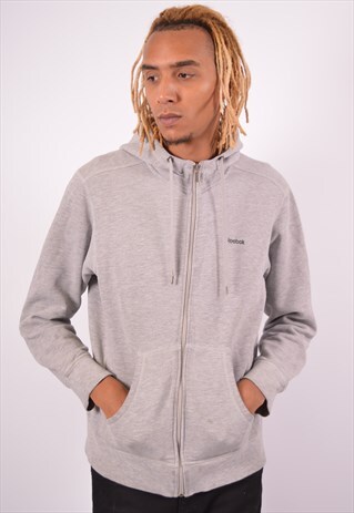 VINTAGE REEBOK HOODIE SWEATER GREY