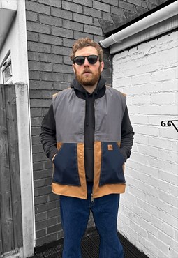 Vintage Reworked Carhartt one of a kind gilet jacket 