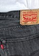 501 VINTAGE MENS W36 L34 REGULAR STRAIGHT JEANS DENIM PANTS