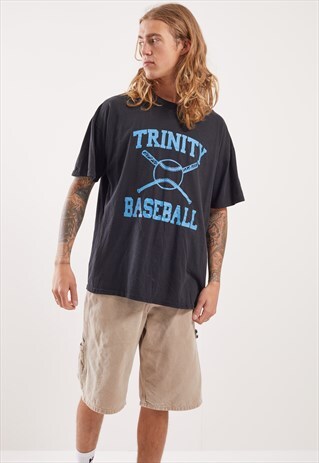 VINTAGE TRINITY BASEBALL GRAPHIC T-SHIRT
