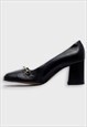 AUTHENTIC GUCCI LEATHER HEELED SHOES